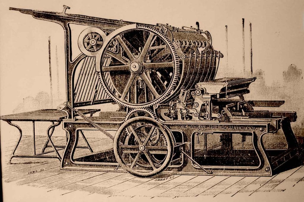 Letterpress Machine Engraving