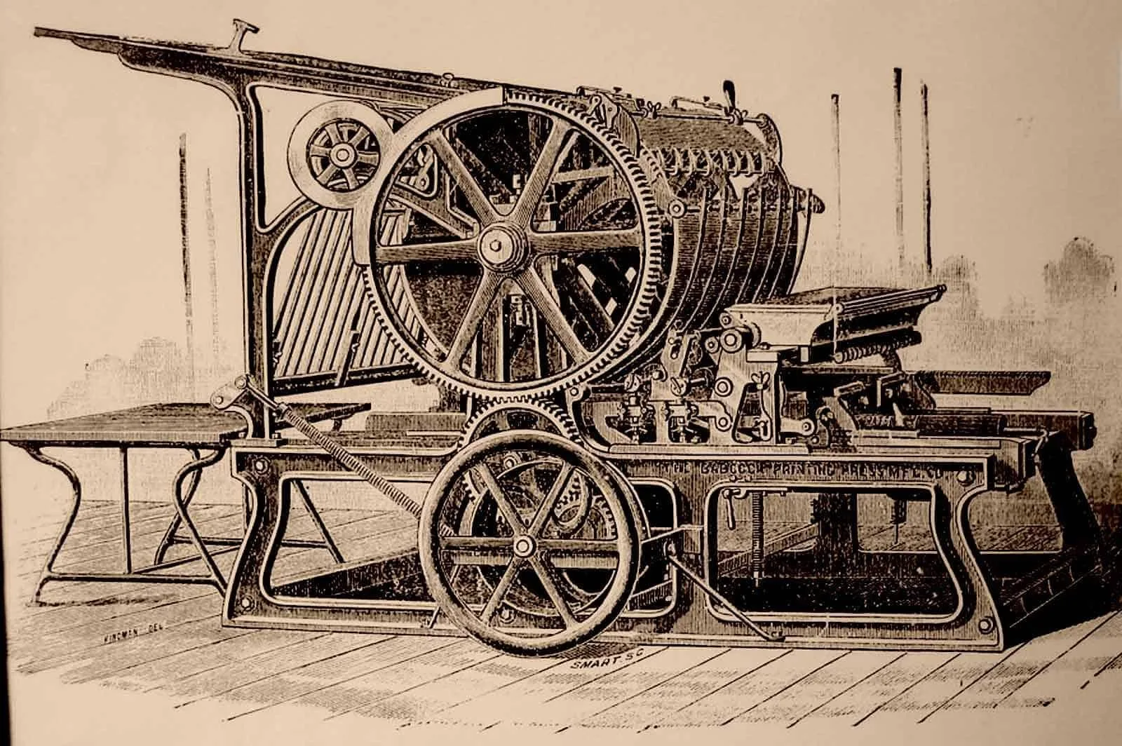 Letterpress Machine Engraving