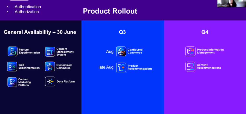 Optimizely Product Rollout for Q3 and Q3 2023