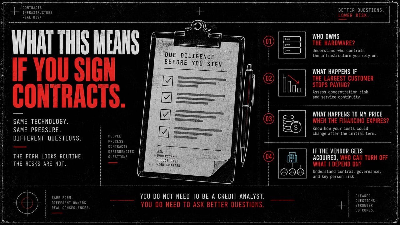 What this means if you sign contracts: four questions to ask before you sign.